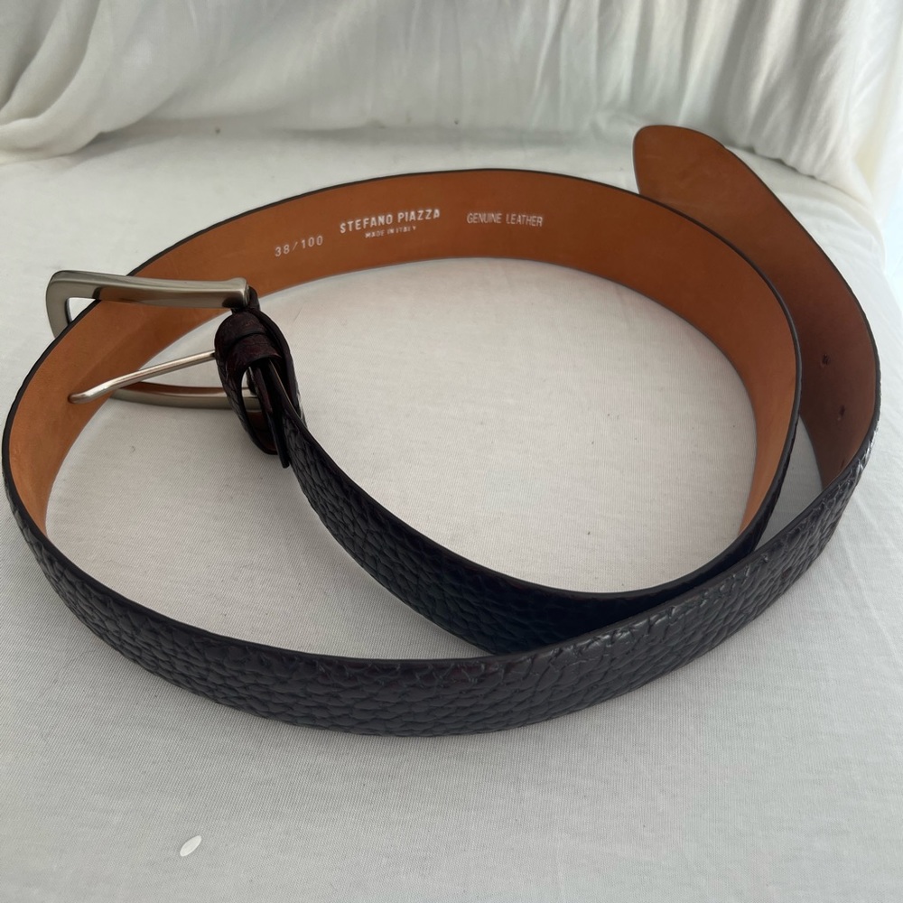 Stefano Piazza Leather belt